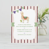 トレンディーコロウェイズラマ誕生日パーティーへの招待 招待状 (スタンド正面)