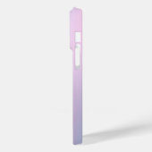 トレンディーコンテンポラリーティール(緑がかった色)ピンク Case-Mate iPhoneケース (裏面 / 左)