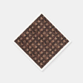 トレンディーコンテンポラリーハートパターンクリスマスパーティー スタンダードカクテルナプキン (角)