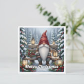 トレンディーコンテンポラリー非フォトクリスマス格言 シーズンカード (スタンド正面)