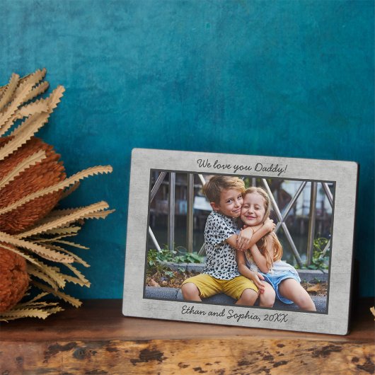 トレンディーコンパーソナライズされたクリート名フォトプラーク フォトプラーク