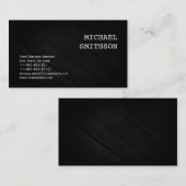 トレンディーコンモダンサルタント名刺 名刺 (正面/裏面)