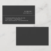 トレンディーコンモダンサルタント名刺 名刺 (正面/裏面)