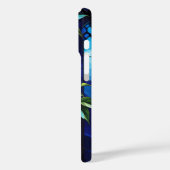 トレンディーゴシック暗色ステンドグラスさくらんぼ Case-Mate iPhoneケース (裏面 / 左)