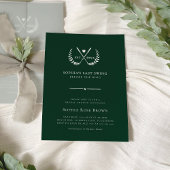 トレンディーゴルフカントリークラブブライダルシャワー 招待状