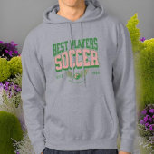 トレンディーサッカー選手スポーツファンモダンヴィンテージ パーカ