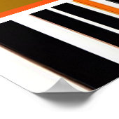 トレンディーサンクスギビング美しい秋コレクション ポスター (角)