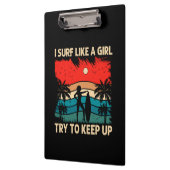 トレンディーサーフィンビーブスアイサーフアガール クリップボード (左)