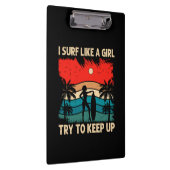 トレンディーサーフィンビーブスアイサーフアガール クリップボード (右)