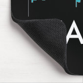 トレンディーシアトルワシントンレトロサンセットスカイライン マウスパッド (コーナー)