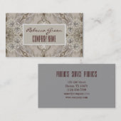 トレンディーシガーリーックギャツビーファッションパリスレース 名刺 (正面/裏面)