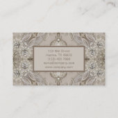 トレンディーシガーリーックギャツビーファッションパリスレース 名刺 (裏面)