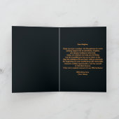 トレンディーシックきらめくディスコダンス30th誕生日 カード (内部)