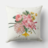 トレンディーシックエレガントフローラ装飾用クッション クッション (裏面)