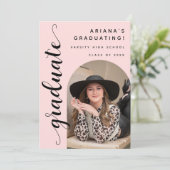 トレンディーシックスクリプト卒業オープンハウス 招待状 (スタンド正面)