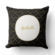 トレンディーシック幾何学的ゴールデンパターン