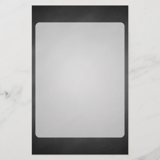 トレンディーシャルボードヴィネット 便箋 (正面)