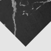 トレンディーシルバーブラックマーブルモダン 薄葉紙 (詳細)