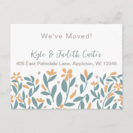 トレンディーシンプルが移動したポストカード 案内ポストカード