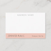 トレンディーシンプルエレガントモダンプロフェッショナルテンプレート 名刺 (正面)