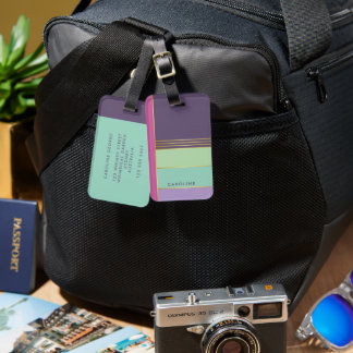 トレンディーシンプルシックスタイリッシュガーリー ラゲッジタグ