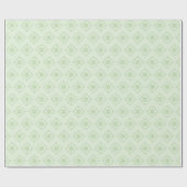 トレンディーシンプルスノーフレークフェスティバルホリデー ラッピングペーパー (フラット)