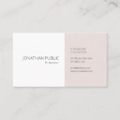 トレンディーシンプルテンプレートエレガントプロフェッショナルクール 名刺 (正面)