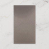 トレンディーシンプルプレインベージュ名刺 名刺 (裏面)