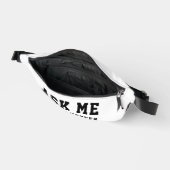 トレンディーシンプル白黒ボランティ頼アミニマル ファニーパック (見開き)