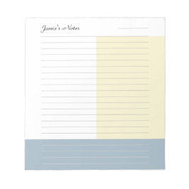 トレンディーシンプル色ブロック ノートパッド