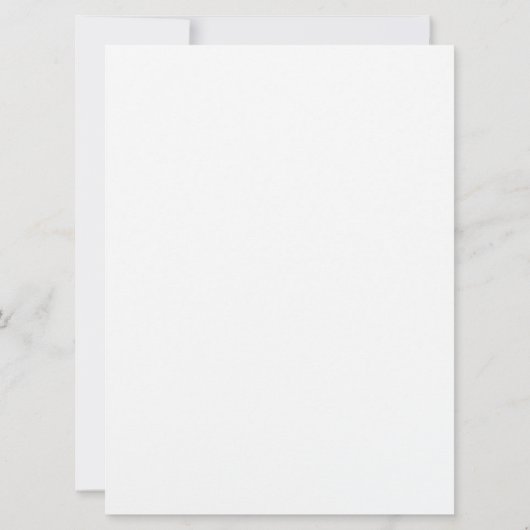 トレンディージャングル動物の水の色のベビーシャワー 招待状 (裏面)