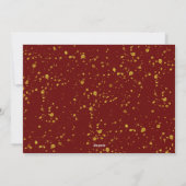 トレンディージョイパインブーフリースクリスマスフォト シーズンカード (裏面)