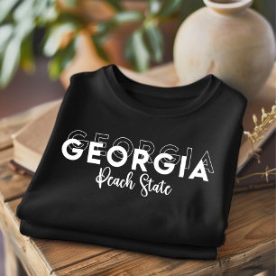トレンディージョージアピーチ州Tシャツ Tシャツ