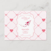 トレンディースウィートバレンタインデイディおむつラッフル エンクロージャーカード (正面)