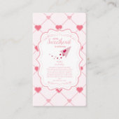 トレンディースウィートバレンタインデーベビー エンクロージャーカード (正面)