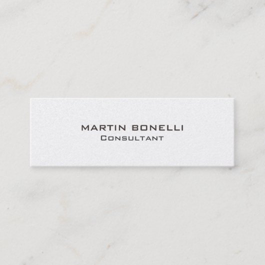 トレンディースキニー澄んコンサルタントの名刺 スキニー名刺 (正面)