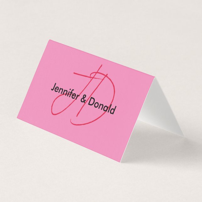 トレンディースクラシカルクリプトのモノグラム名 (正面)