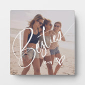 トレンディースクリプトの属性 |写真とハート フォトプラーク (正面)