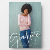 トレンディースクリプトオーバーレイ |卒業写真 フォトプラーク (正面)