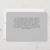 トレンディースクリプトオーバーレイ | One Photo Group卒業 案内状 (裏面)