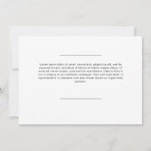 トレンディースクリプトオーバーレイ | One Photo Group卒業 案内状 (裏面)