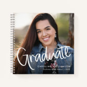 トレンディースクリプト卒業フォトキープサケゲスト ノートブック (正面)