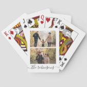 トレンディースクリプト2フォトコラージパーソナライズされたュ トランプ (裏面)