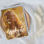 トレンディースクリプト |写真卒業のお知らせ 案内状