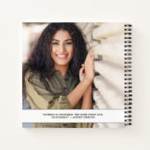 トレンディースケッチ写真卒業パーティーゲストブック ノートブック (裏面)