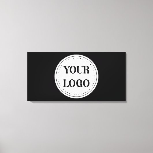 トレンディースタイリッシュおよびブエレガントランド キャンバスプリント (正面)