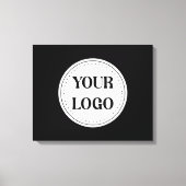 トレンディースタイリッシュおよびブエレガントランド キャンバスプリント (正面)