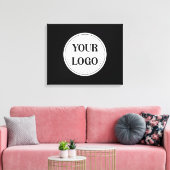 トレンディースタイリッシュおよびブエレガントランド キャンバスプリント (インサイチュ (リビング))