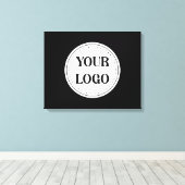 トレンディースタイリッシュおよびブエレガントランド キャンバスプリント (インサイチュ (ウッドフロア))