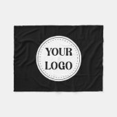 トレンディースタイリッシュおよびブエレガントランド フリースブランケット (正面(横))